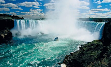 In vizita la cascada Niagara