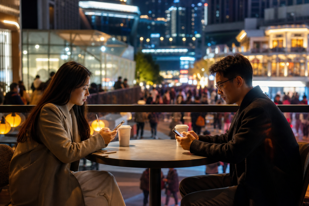 Primă întâlnire în loc public pentru siguranță la dating în China