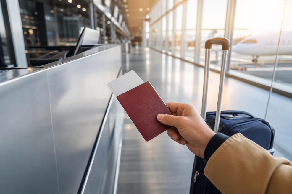 Pașaport românesc pregătit pentru o călătorie în Africa de Sud fără viză prealabilă