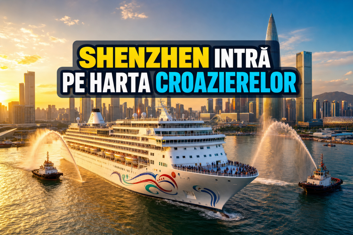 Croaziere din Shenzhen: nava Adora Magic City pleacă din portul Shekou