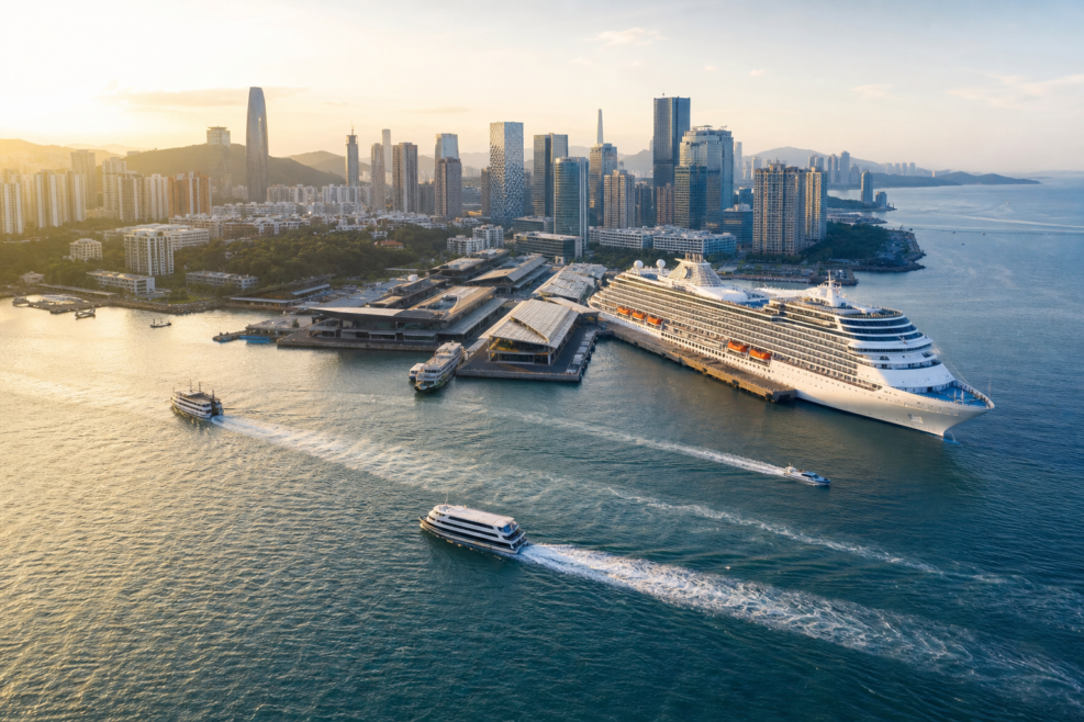 Infrastructura pentru croaziere din Shenzhen la Shekou Cruise Home Port