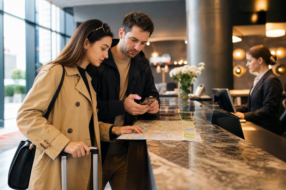 Compararea costului total pentru cazare și transport într-un city-break