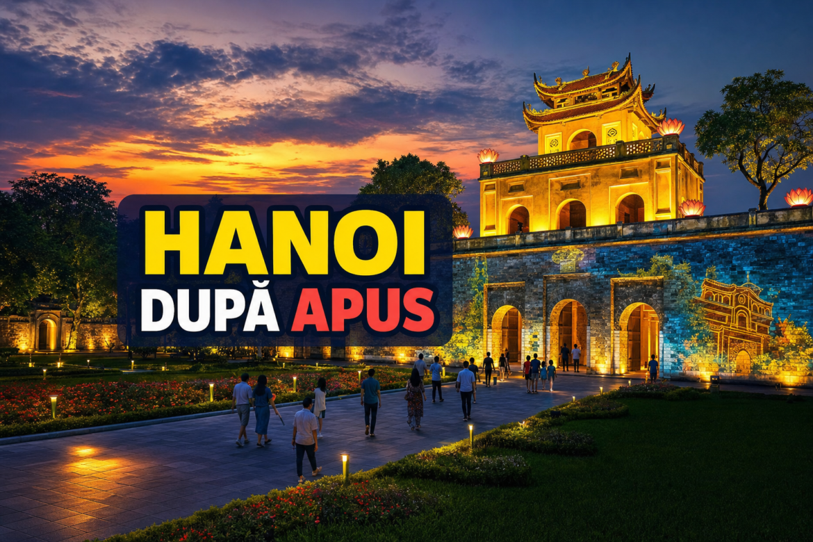 Experiențe în Hanoi la turul nocturn de la Cetatea Imperială Thang Long