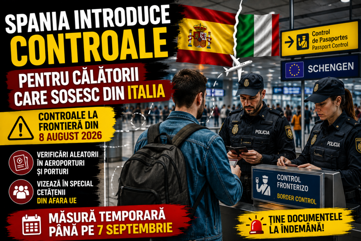 controale Spania Italia