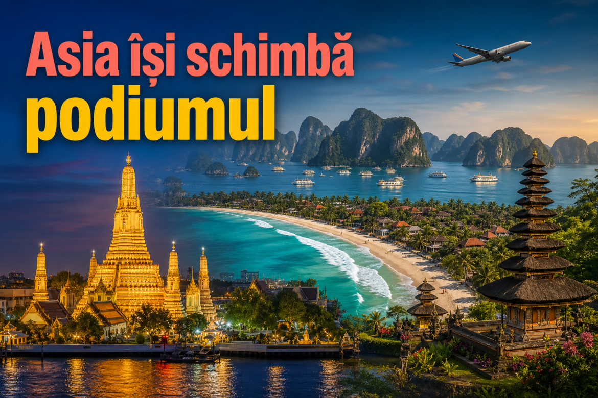 Vacanțe în Asia în vara 2026: Bangkok, Bali și Vietnam într-o copertă dinamică