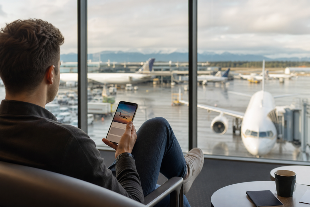 Rezervare pentru zbor Seattle–Atena direct spre Grecia